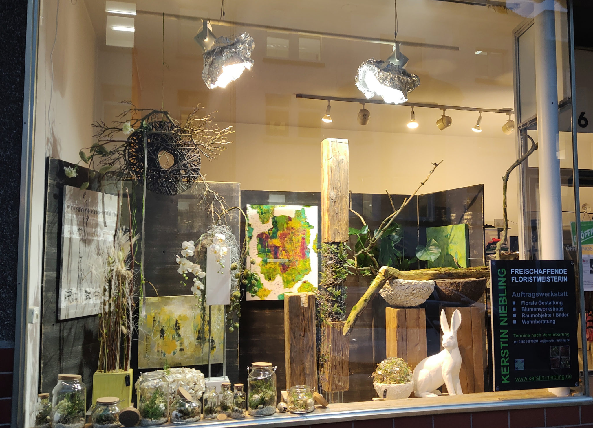 MEIN NEUES SCHAUFENSTER IN KASSEL ; FRIEDRICHENGELSSTR.6 Kerstin